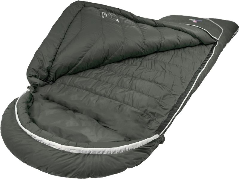 Grüezi Bag Schlafsack Biopod DownWool Summer Comfort Nylon, Allround-Deckenschlafsack
