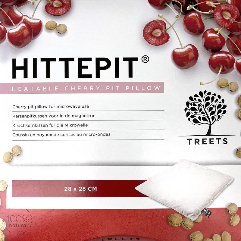Treets Hittepit Vierkant Kersenpitkussen 1 st