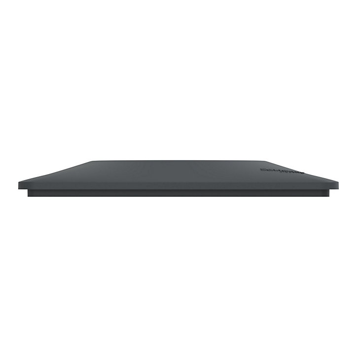 Plaque de finition simple Schneider Electric Ovalis anthracite