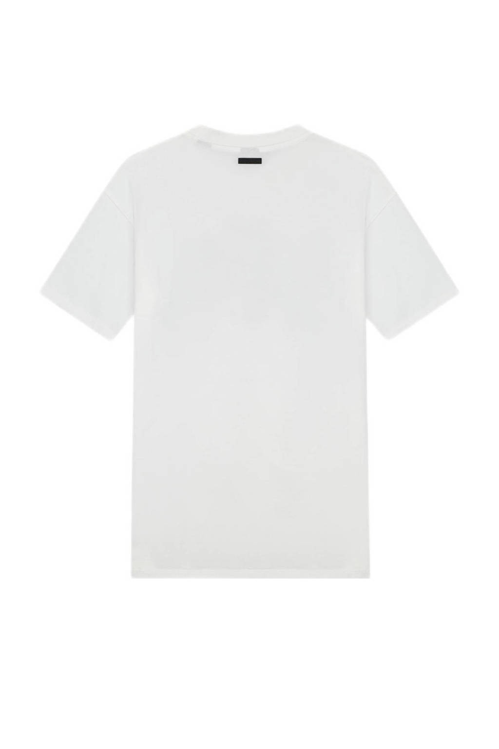 NIK&NIK T-shirt Royal met printopdruk offwhite