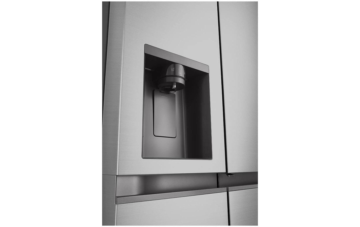 Foodcenter GSJC41PYPE Silber<br>Side-by-Side Kühlschrank