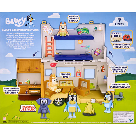 Bluey campingvogn legesæt