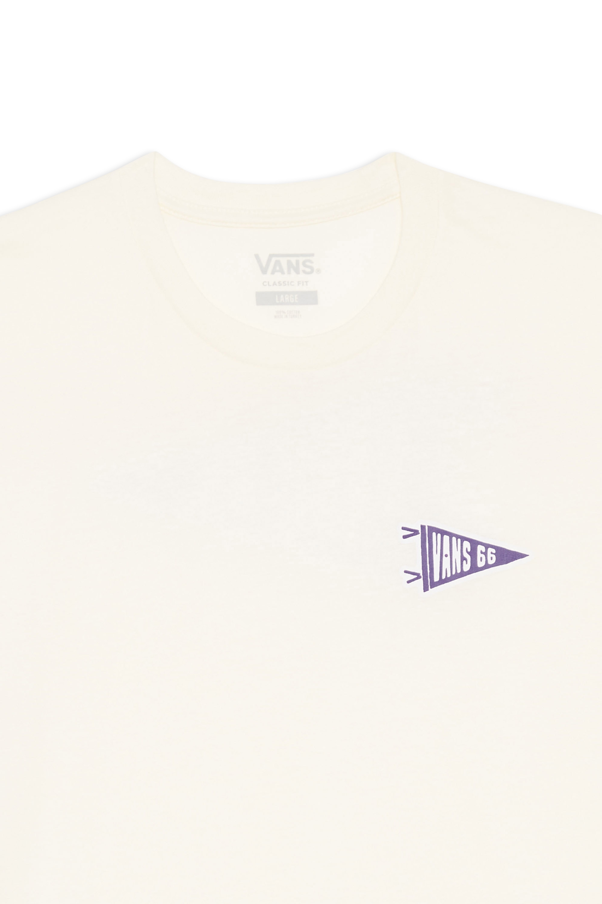 VANS T-shirt  CAMP FLAG Beige
