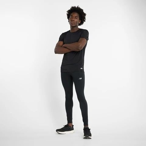 New Balance Collant Running Sleek Pocket - Noir