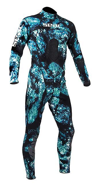 SEAC SUB - COMBINAISON BODY FIT CAMO 1.5MM