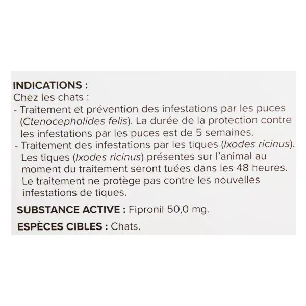 Solução Spot-On Beaphar Fiprotec para Gatos - 1 pipeta x 0,5ml