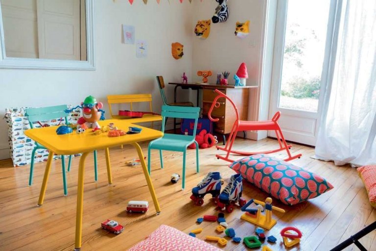 Fermob Luxembourg kinder tuinstoel clay grey
