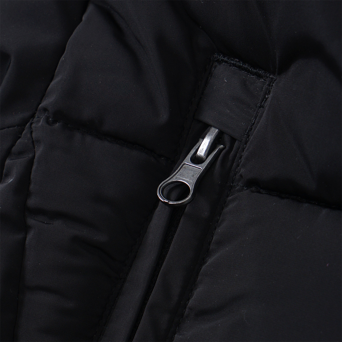 Yigga Mädchen Winterjacke mit abnehmbarem Webpelz schwarz