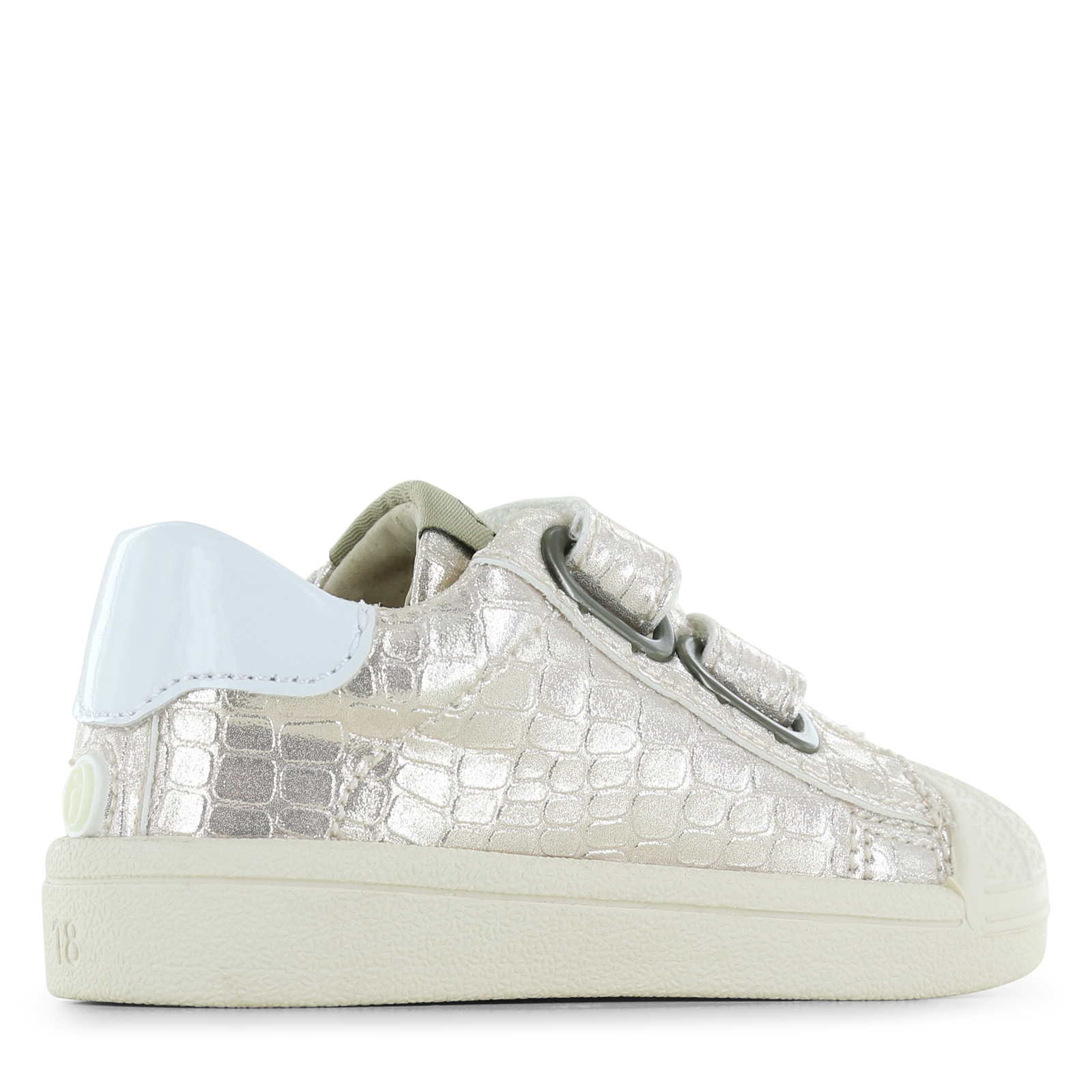 Shoesme metallic goud sneakertje Metallic, Microfiber leer | Meisjes schoen