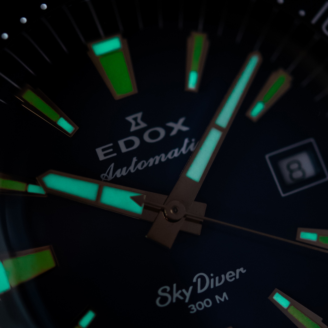 Edox SkyDiver Date Automatic Limited Edition