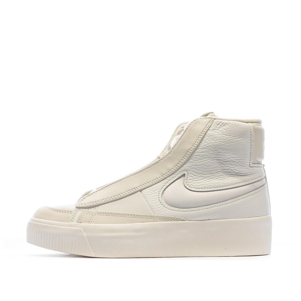 Nike Baskets Blanches Femme Nike Blazer Mid Victory