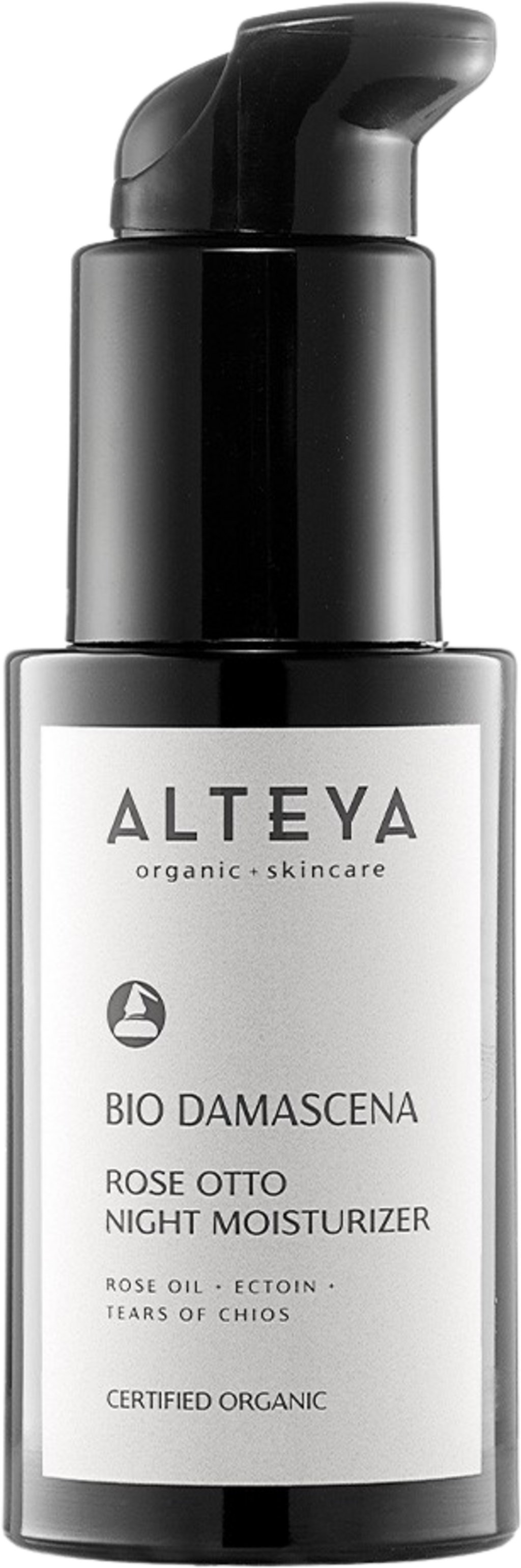 Alteya Organics  Bio Damascena Rose Otto Night Moisturizer, 50 ml