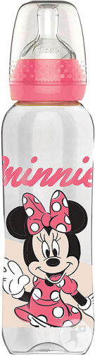 Tigex Air Control Biberon À Col Étroit 330ml +6 Mois 3 Positions Minnie 1 Pièce