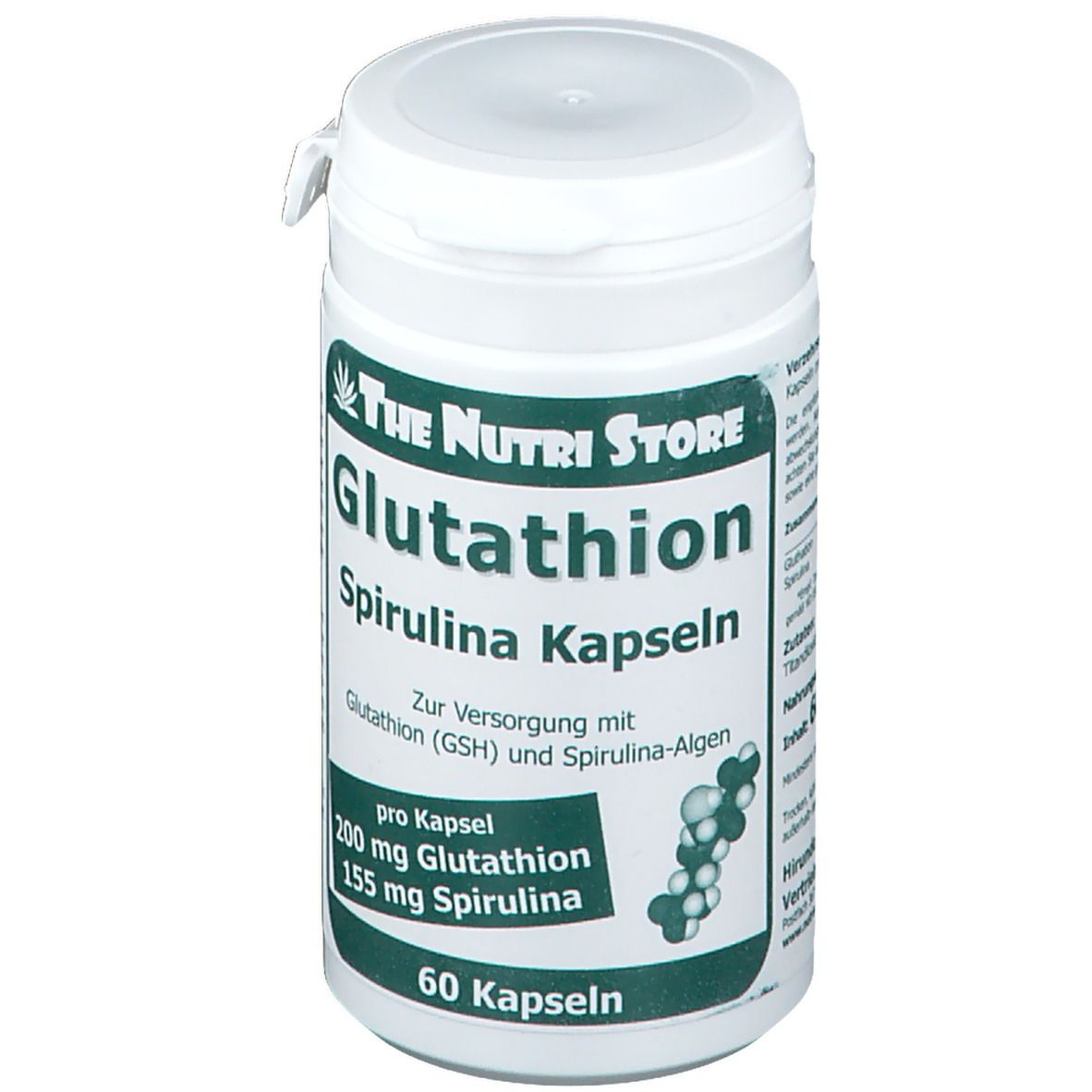 Glutathion 200 mg + Spirulina