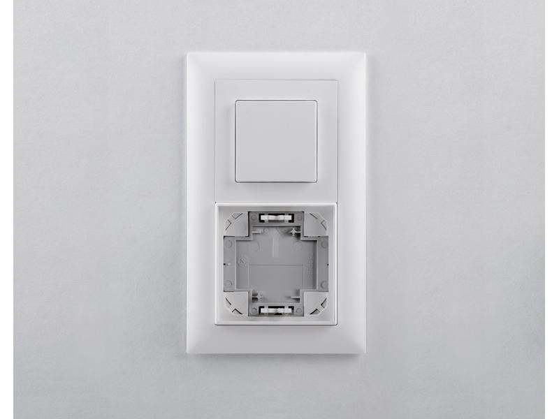 Homematic IP Smart Home Erweiterungsset für Feller EdizioDu Adapterset für EdizioDue Kombination