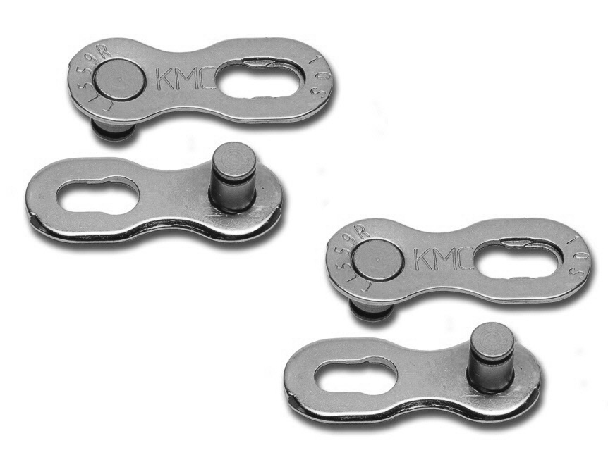 KMC 11-speed samleled reusable 2 pack Sølv
