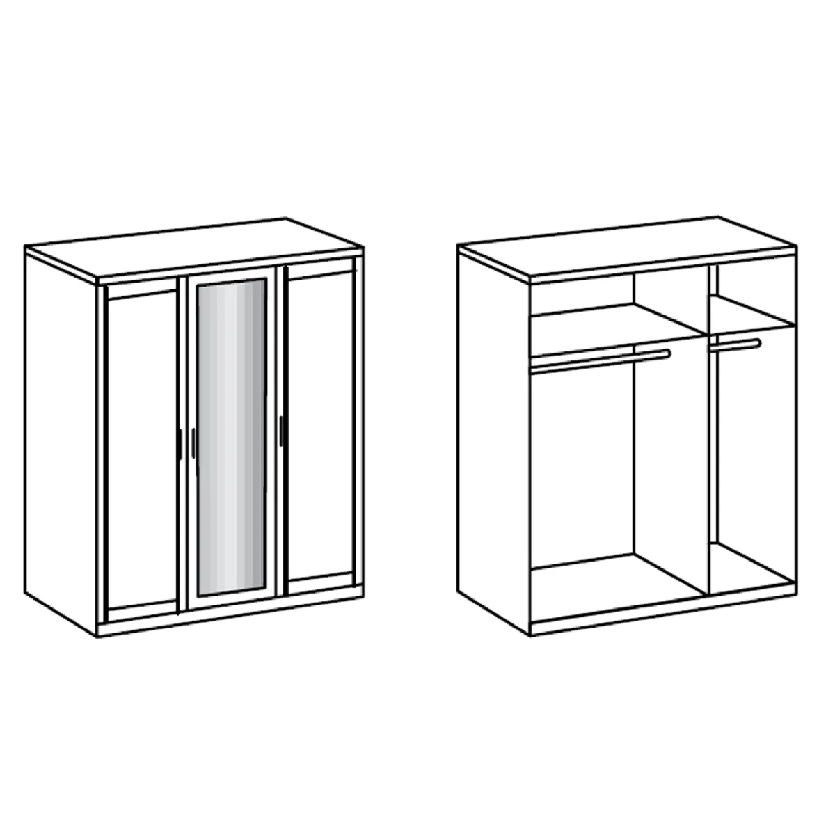 Pegane Armoire enfant