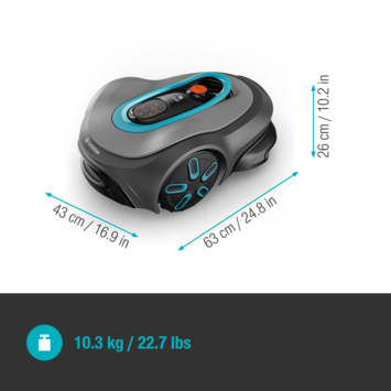 Gardena robotmaaier Smart sileno max 800 m²