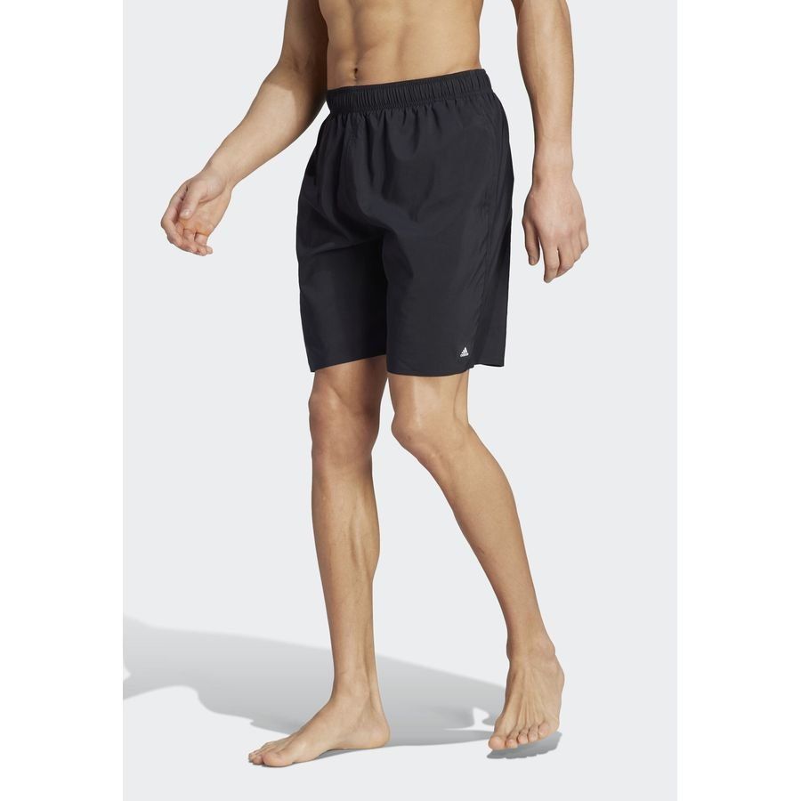 Adidas Short de bain uni de longueur classique CLX