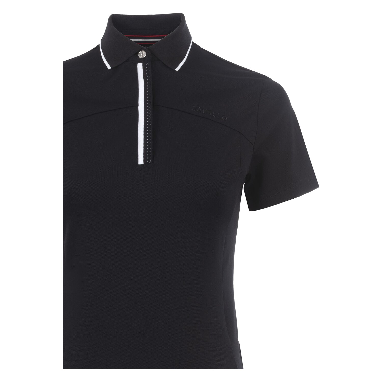 Cavallo Poloshirt CAVAL PIQUE POLO - black