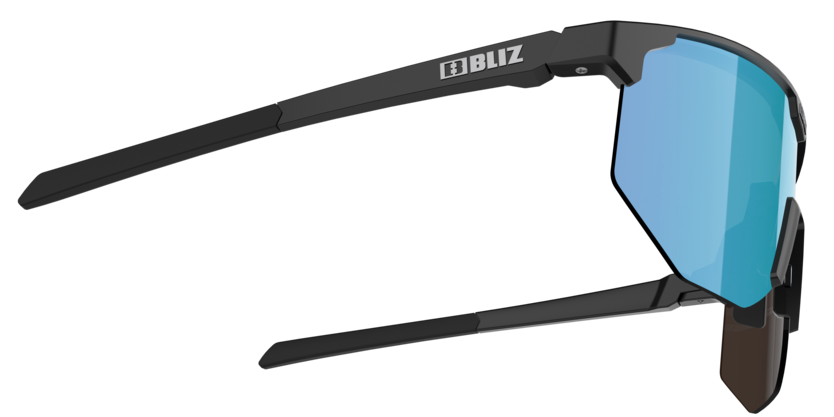 Bliz Hero Cykelbriller Matsort med Blå Linse