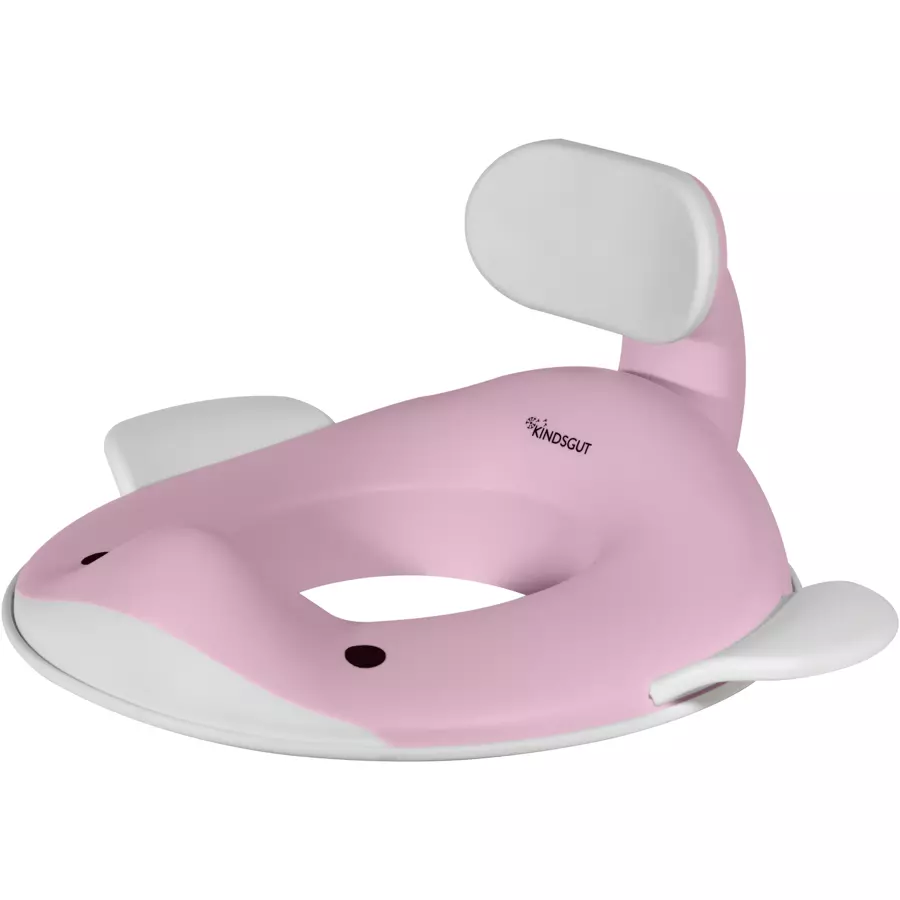 KINDSGUT Toilettenaufsatz Wal zartrosa