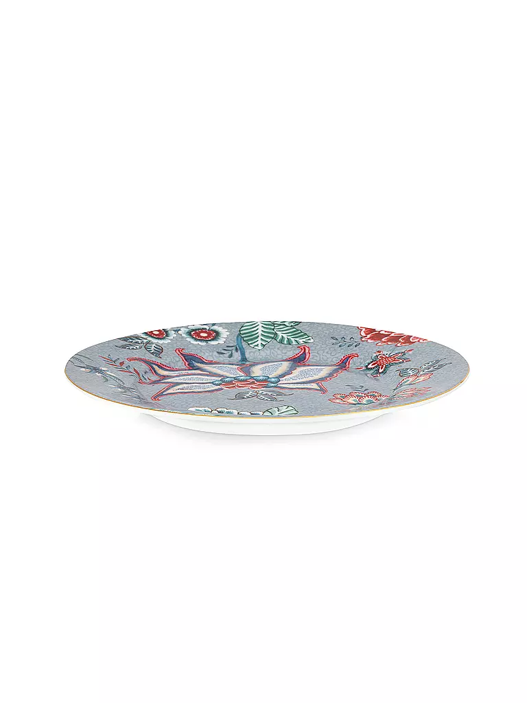 PIP STUDIO Dessertteller 17cm FLOWER FESTIVAL Light Blue hellblau