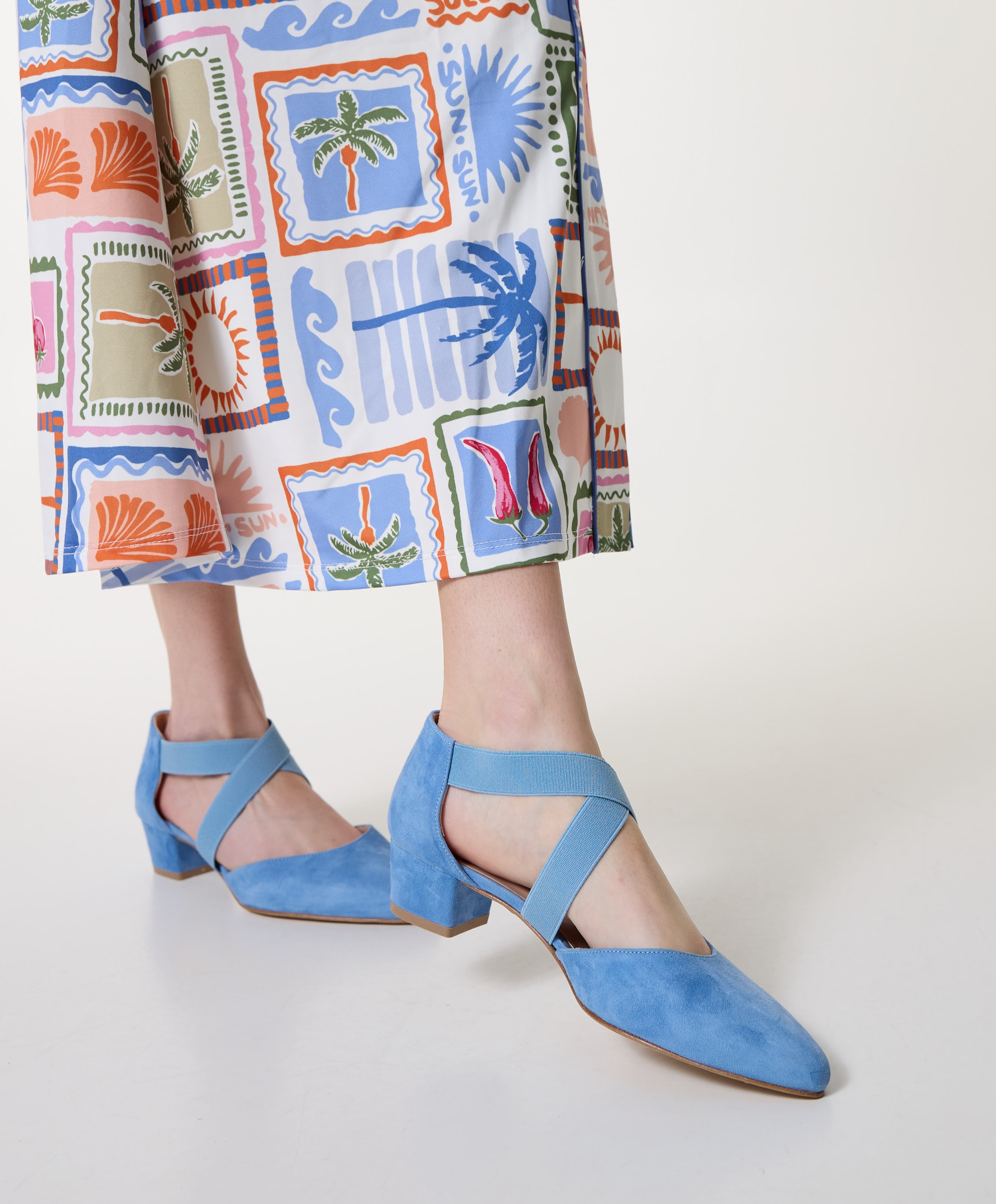 Di Lauro  Dalia dames sandalets blauw