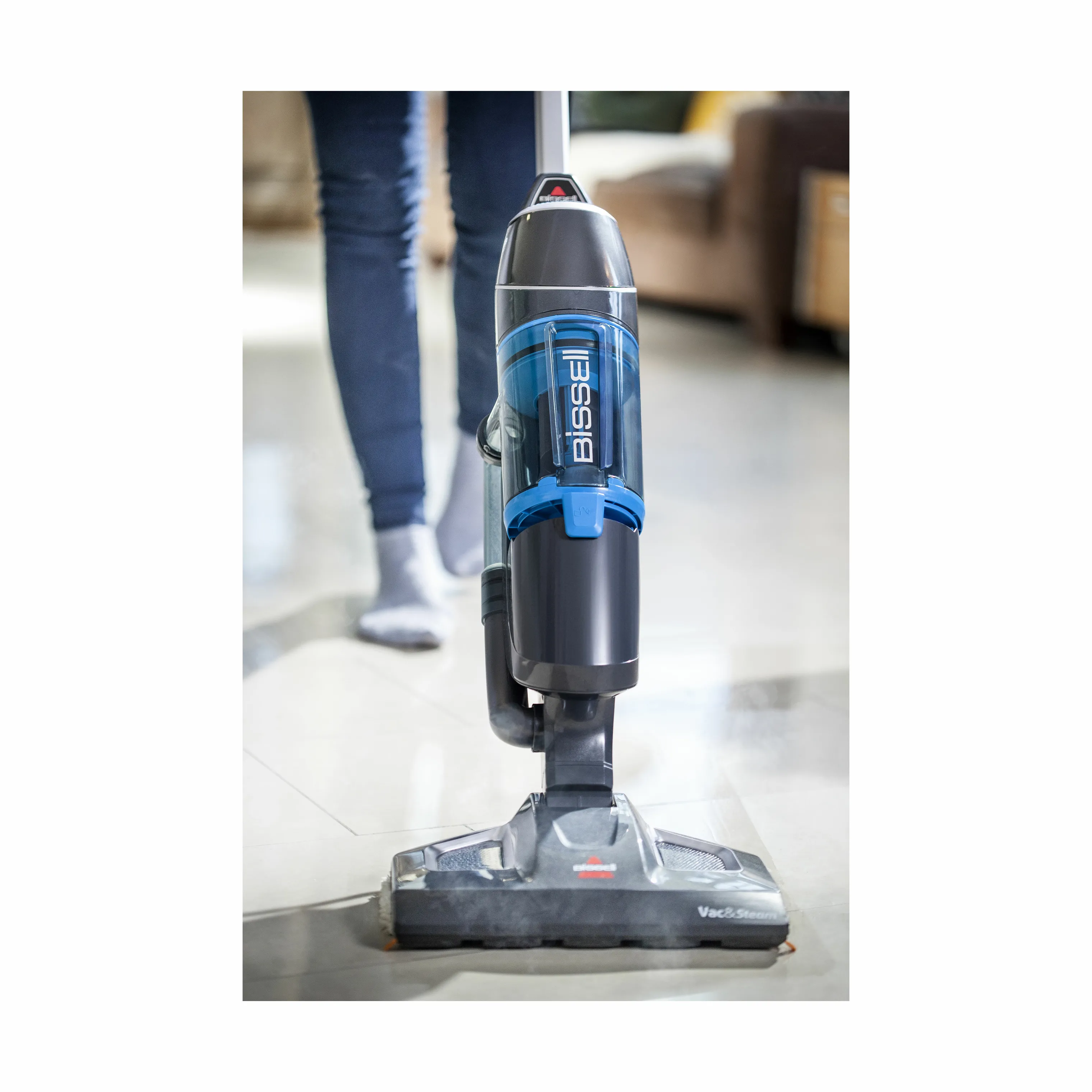 BISSELL Vac & Steam Dampmoppe