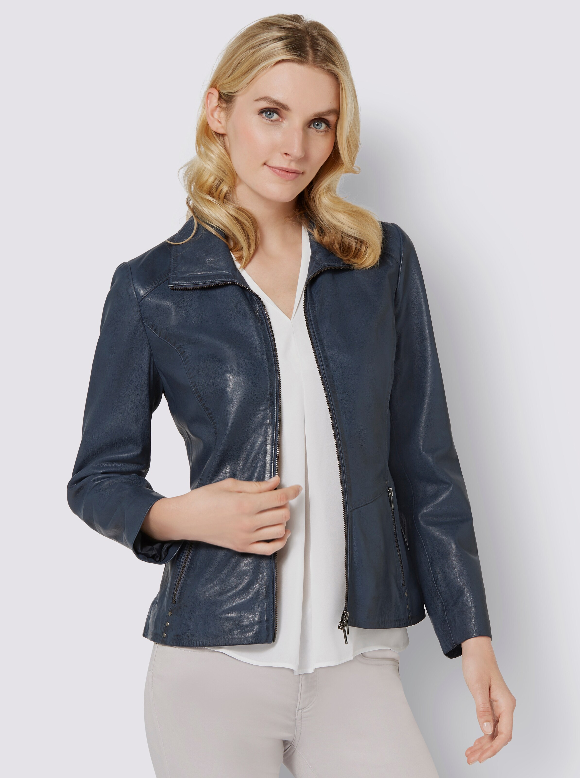 Lederjacke