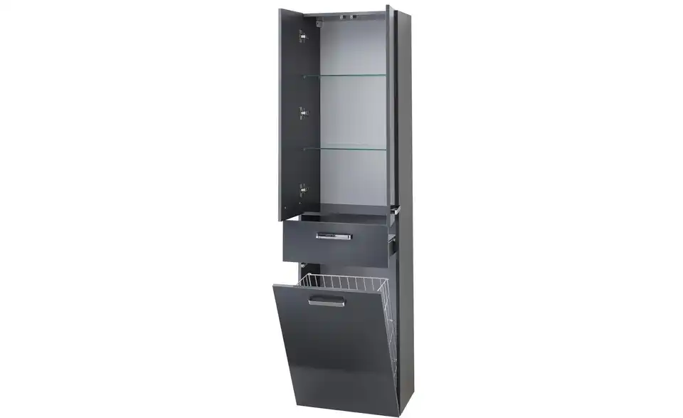 Hochschrank mit Wäschekippe
