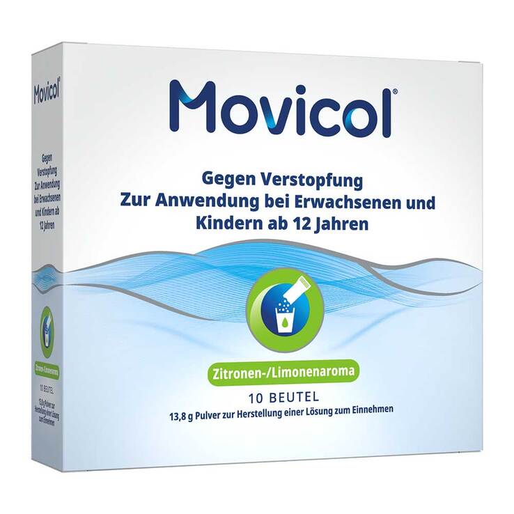 MOVICOL® Beutel Pulver – schnelle Hilfe bei Verstopfung, 10 St