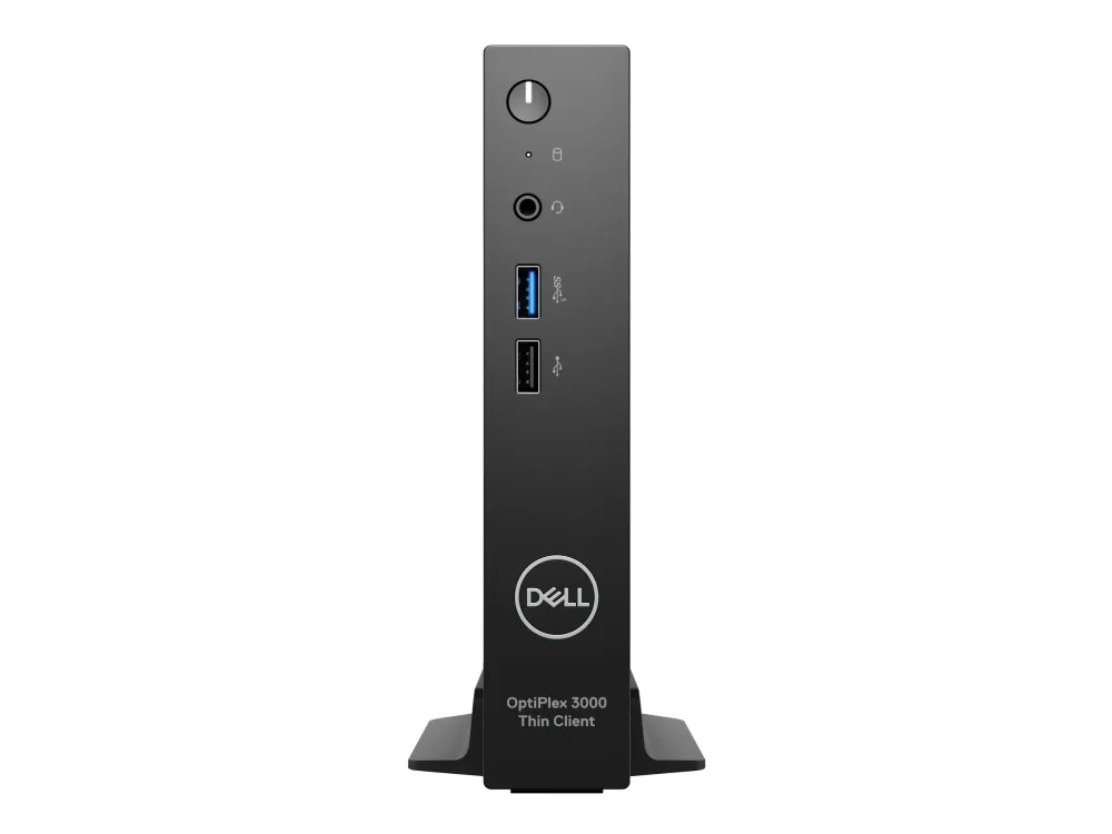 Dell OptiPlex 3000 Thin Client - Tynd klient - DTS 1 x Pentium Silver N6005 / op til 3.3 GHz - RAM 8 GB - flash - eMMC 64 GB - UHD Graphics - IEEE 802.11ax (Wi-Fi 6E), Gigabit Ethernet, Bluetooth - Dell ThinOS - skærm: ingen - sort - BTS - Dell Smart