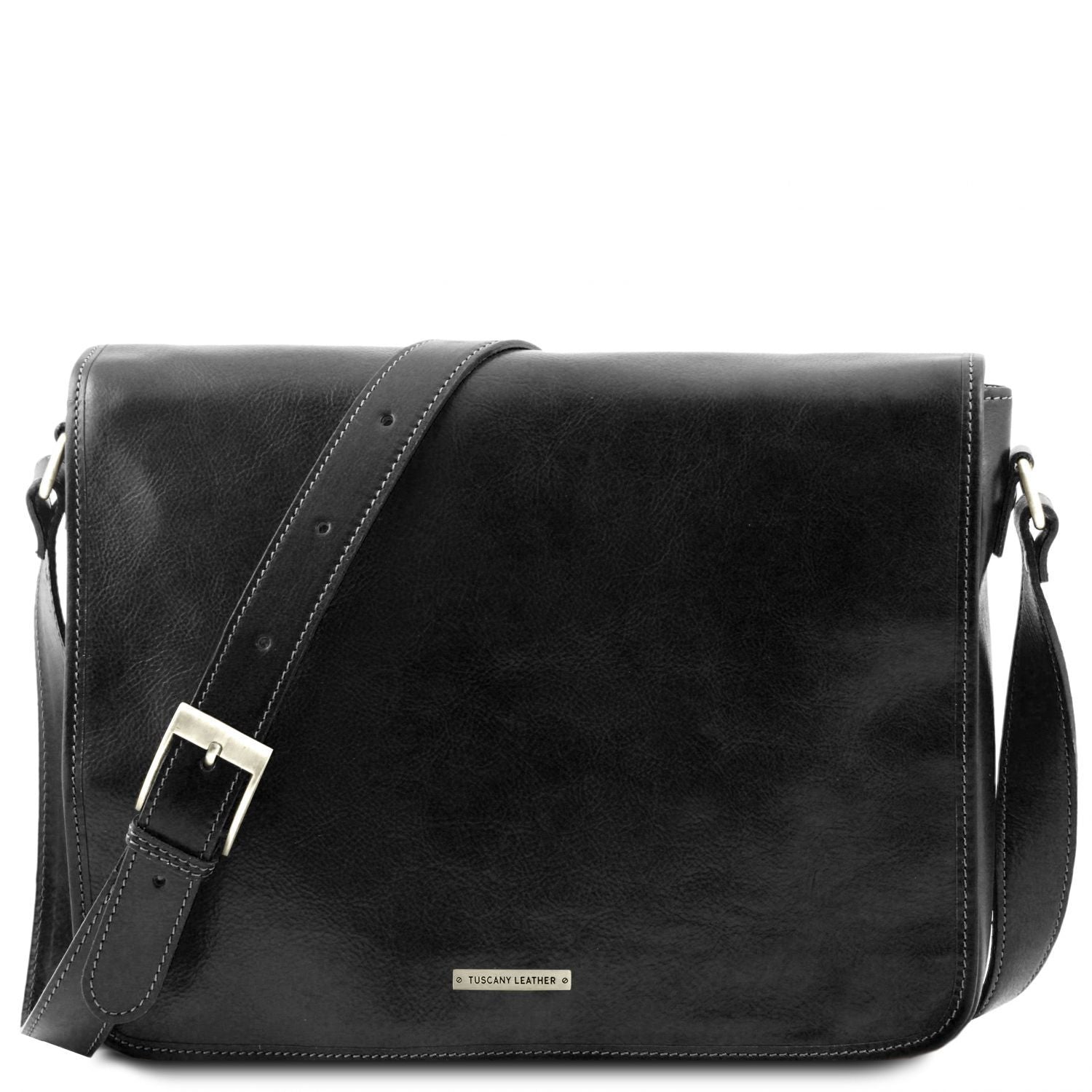 TL90475 – Schoudertas double – Crossbodytas leren tas