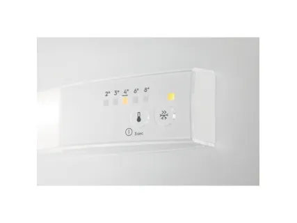 Electrolux Serie 600 ENT6NE18S - Køleskab/fryser - bund-fryser - til indbygning - niche - bredde: 56 cm - dybde: 55 cm - højde: 178 cm - 257 liter - Klasse E - hvid