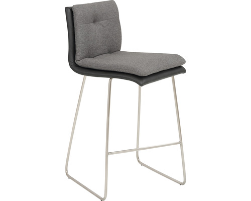 Barkruk Mayer Zitmeubelen 1231 48,5 x 51,5 x 90 cm RVS/antraciet + grijs 1231_K4_124