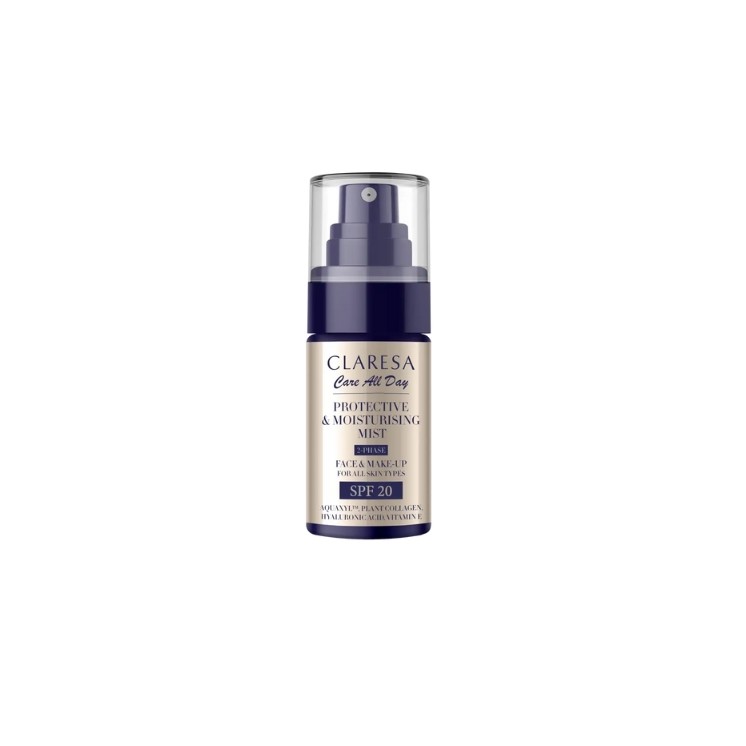 Claresa Care All Day Schutz- und Feuchtigkeitsnebel mit SPF20 , 50 ml