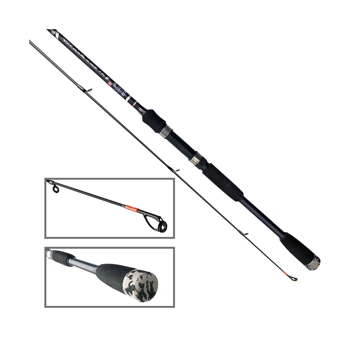 Spinnestang SWD Black Cat 2,7m 3-17g