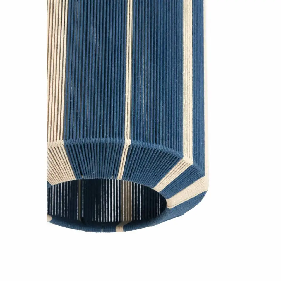 Light & Living - Kozana hanglamp Ø36x43 cm - blauw crème