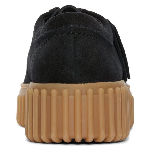 Clarks Torhill Bee Sko, Black Suede, 40