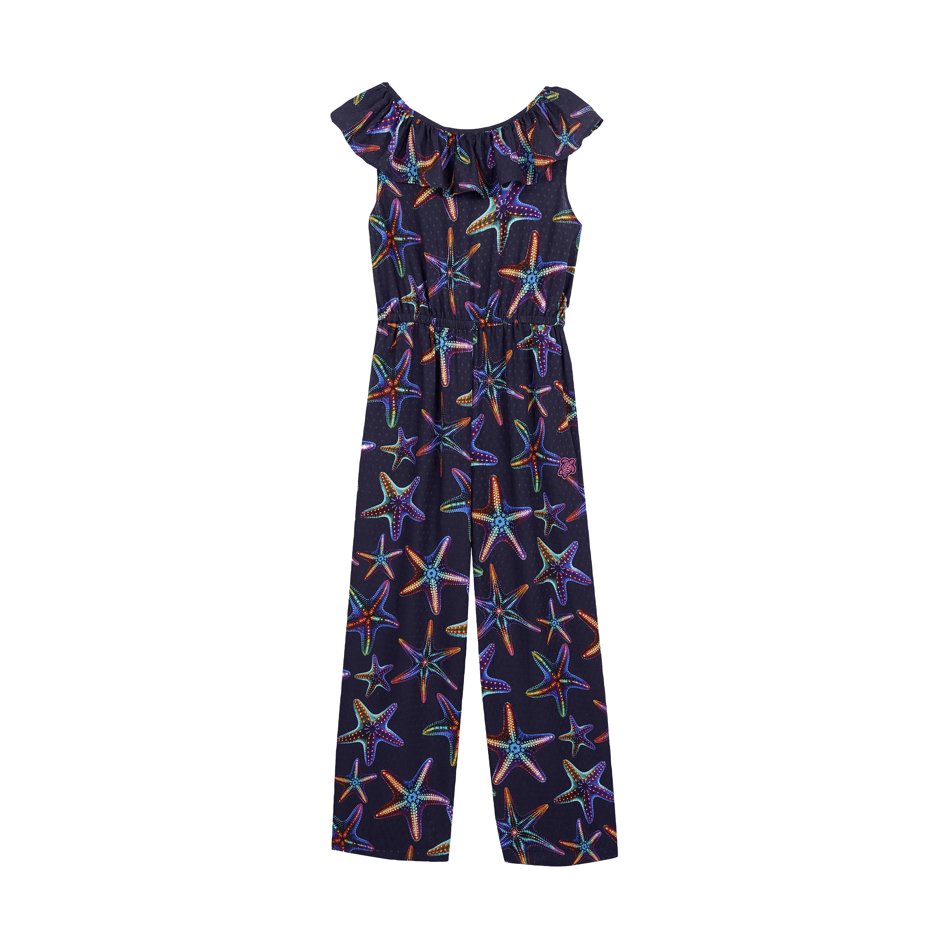 Combinaison short en viscose fille Disco Stars