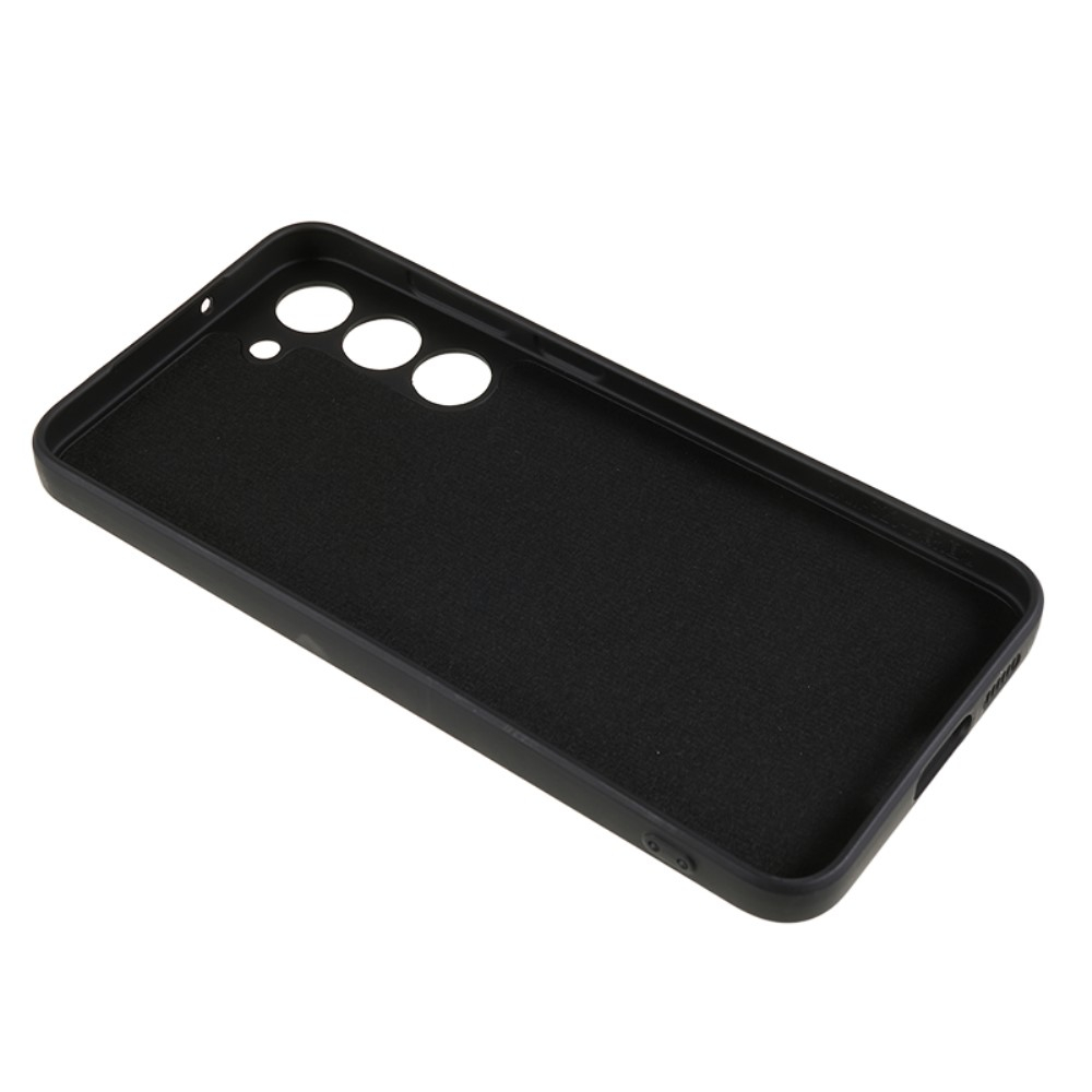 Samsung Galaxy S23 5G Gummi Case Hülle mit Kameraschutz - Schwarz (Matt)