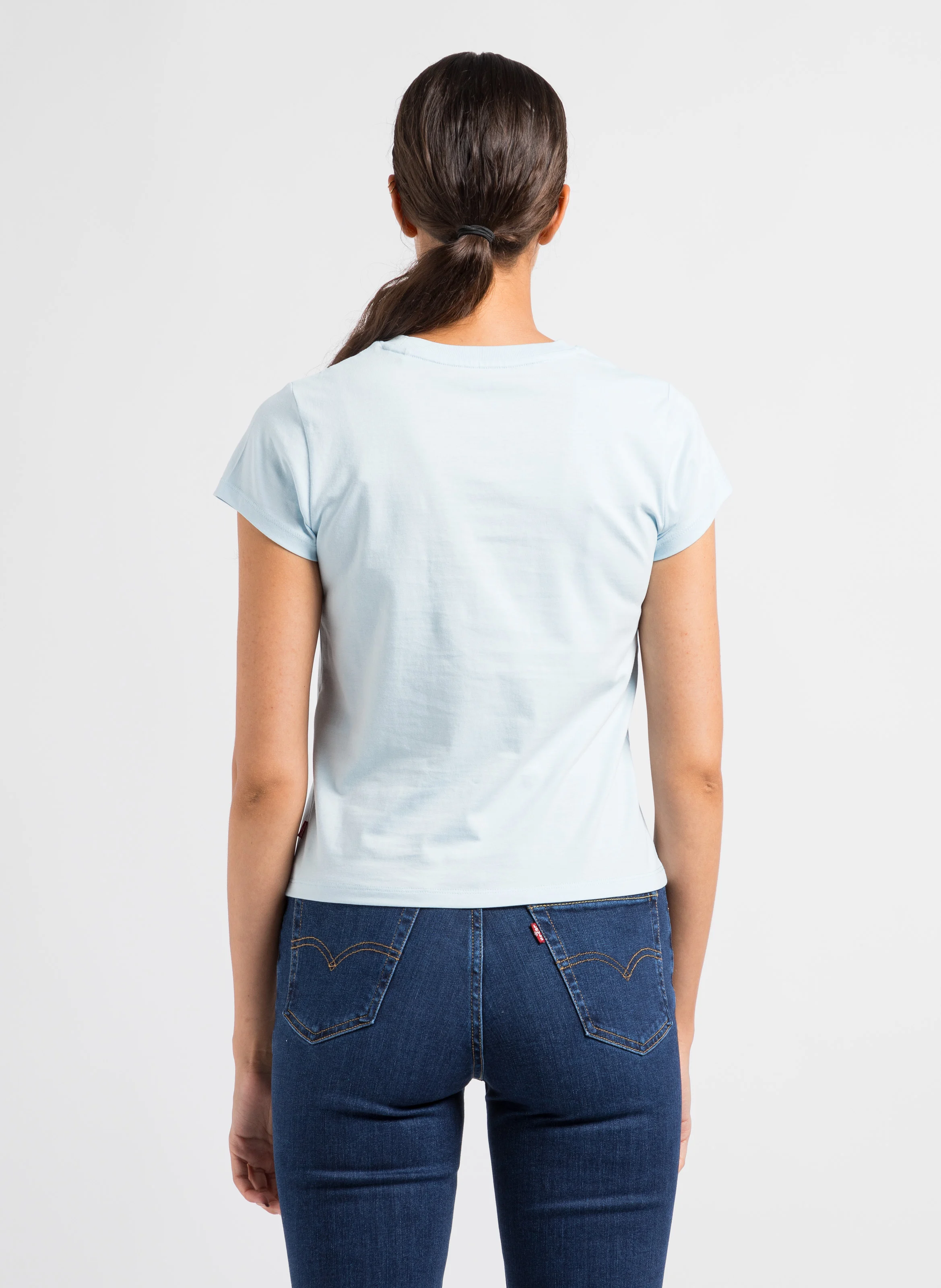 GRAPHIC AUTHENTIC TSHIRT - Tee-shirt col rond sérigraphié en coton | Bleu