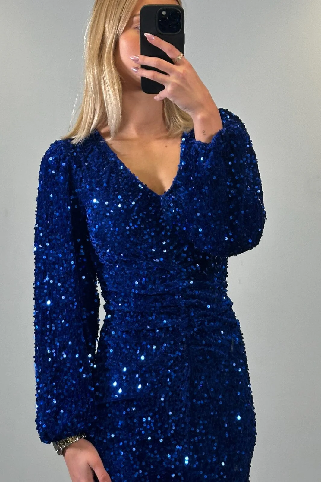 Noella Teagan Lg. Dress 535 royal blue