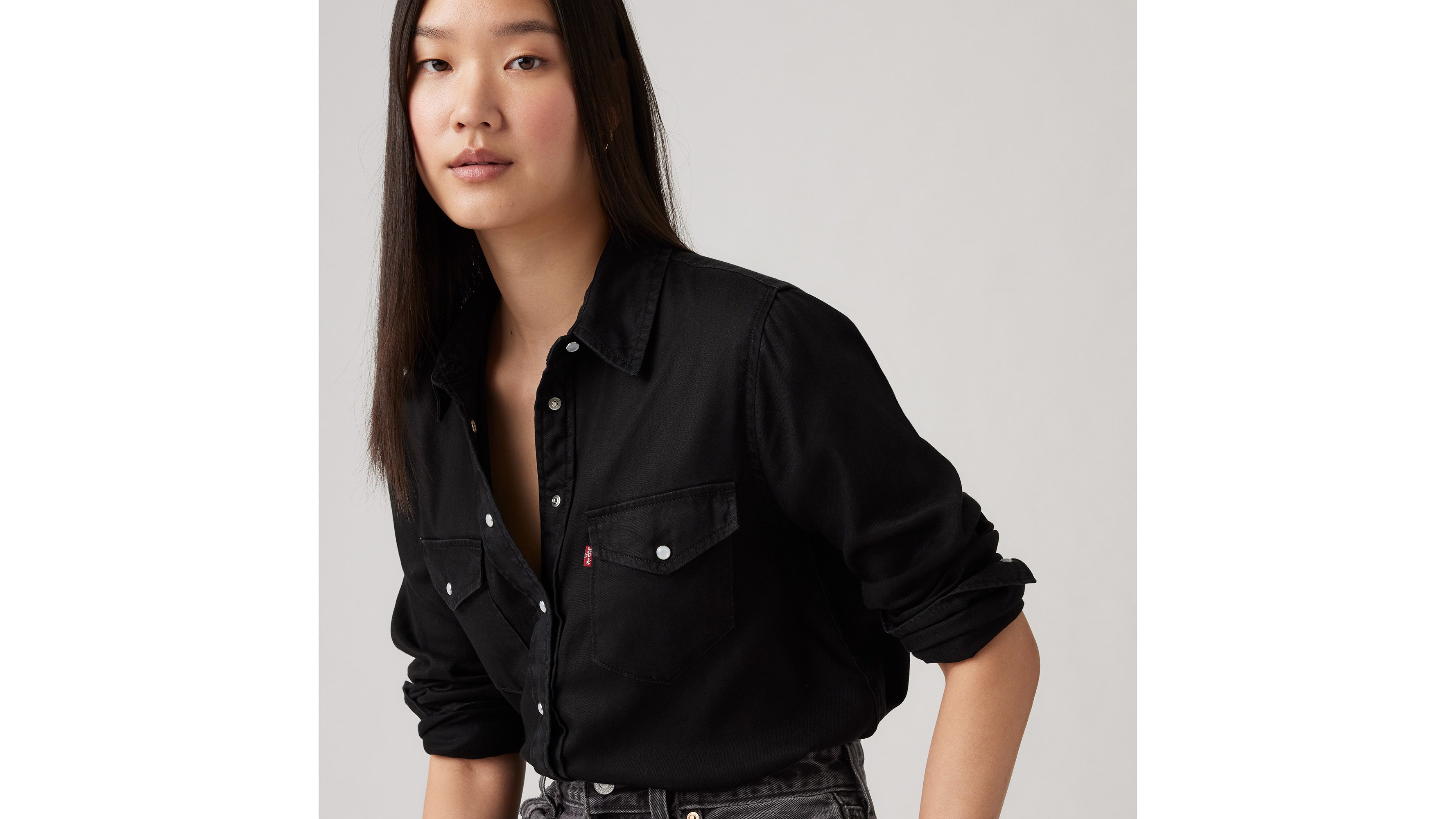Chemise Western Iconic Lightweight - Dark Ages - Noir