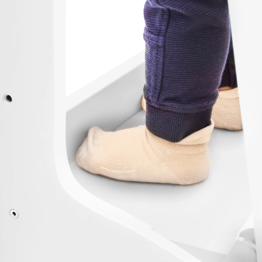 Bianconiglio Kids Lernturm EVO mit KidSafe Rausfallschutz natur lackiert