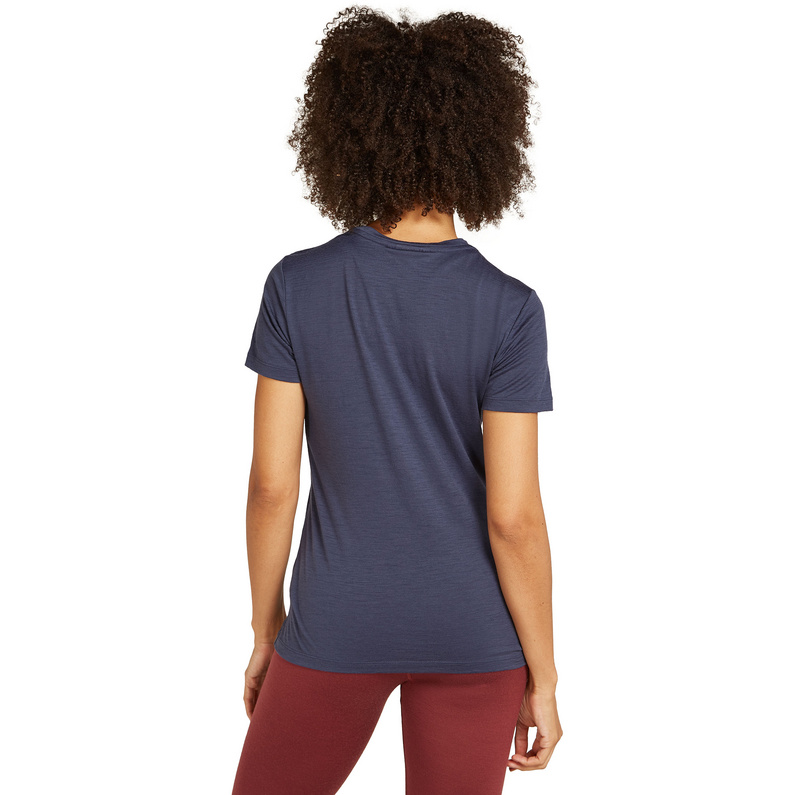 Icebreaker Damen 150 Tech Lite II Camping Lines T-Shirt