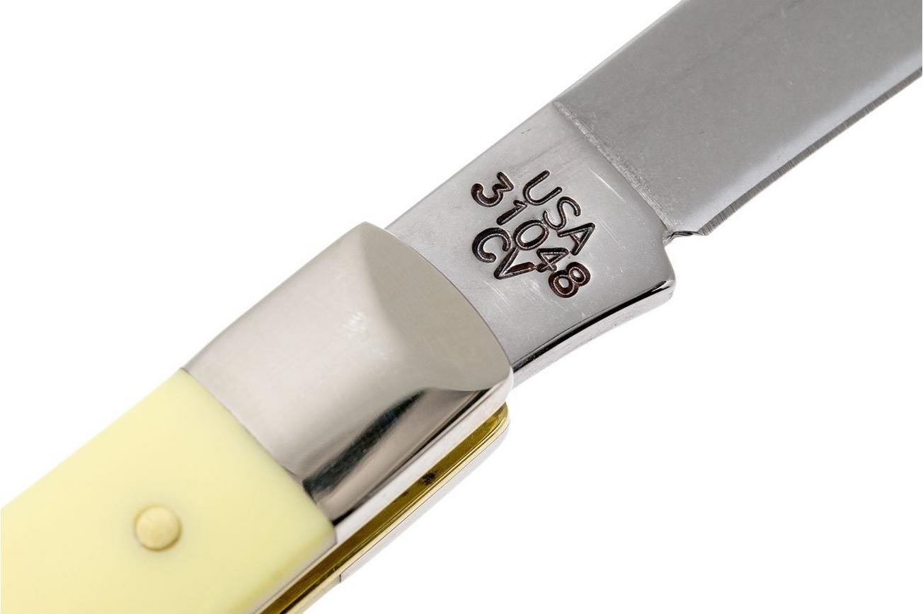 Case Slimline Trapper Yellow Synthetic, 00031, 31048 CV zakmes