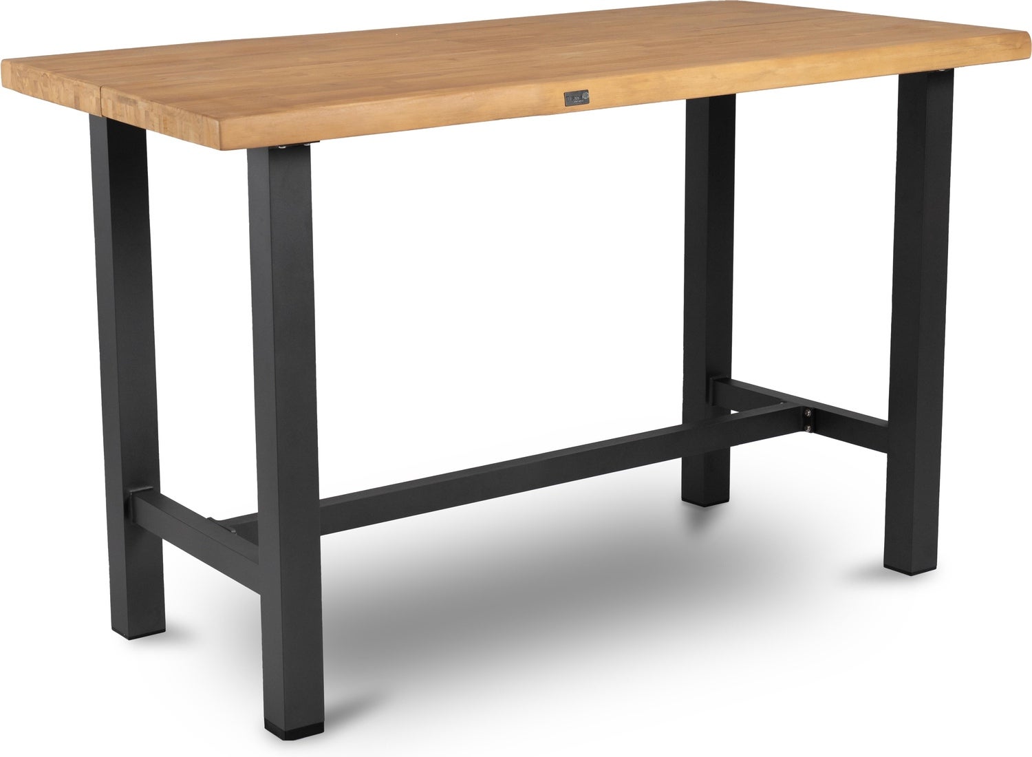 Tierra Outdoor bartafel Rustiek aluminium antraciet 150 x 80 x 105 cm