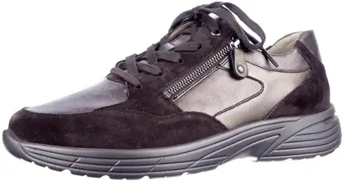 Hartjes donkerbruin/brons 162.2602 K - maat 5 veterschoen donkerbruin/brons - maat 5 Calandschoen